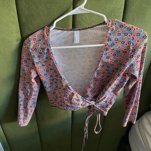 American Apparel wrap shirt